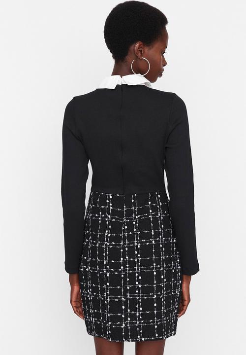 Trendyol - Woven shirt dress - black