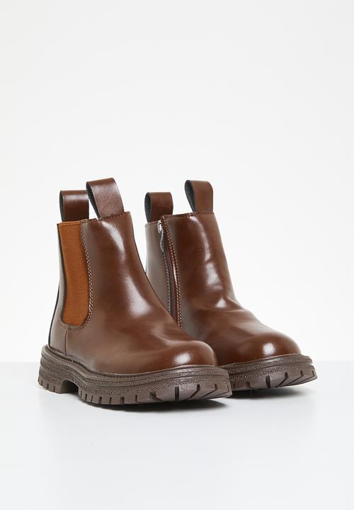 Pop Candy - Chelsea boot - brown