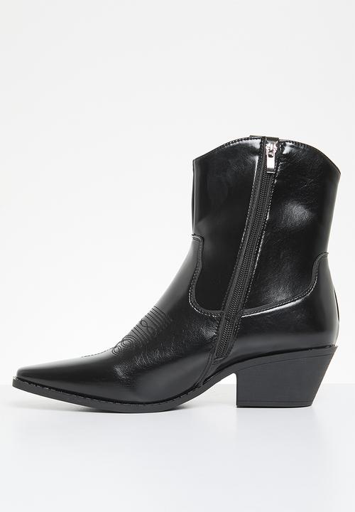 Superbalist - Samiya western boot - black