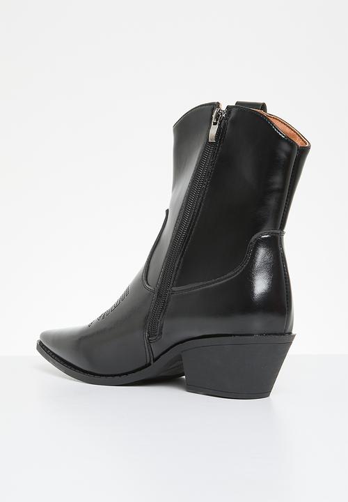 Superbalist - Samiya western boot - black