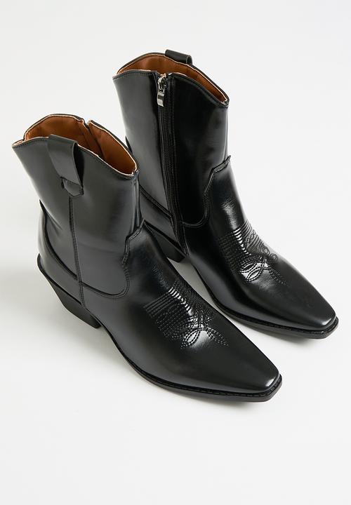 Superbalist - Samiya western boot - black