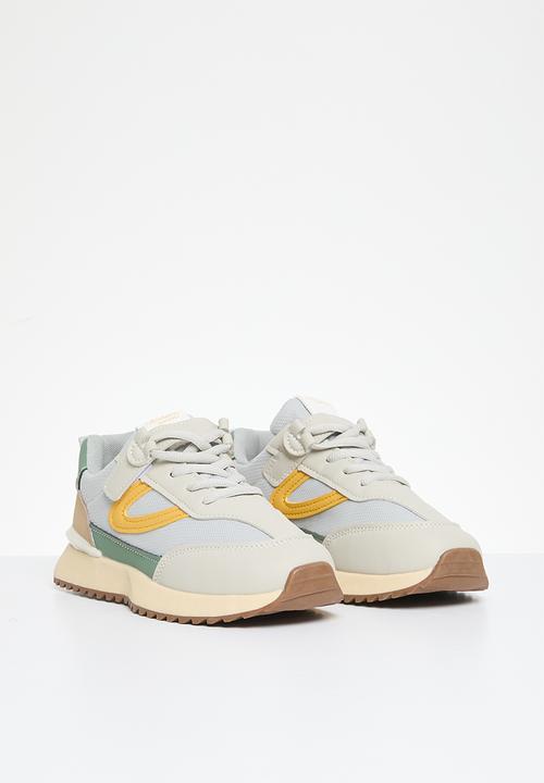 Pop Candy - Lace up sneakers - grey