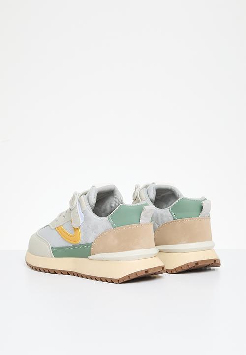 Pop Candy - Lace up sneakers - grey