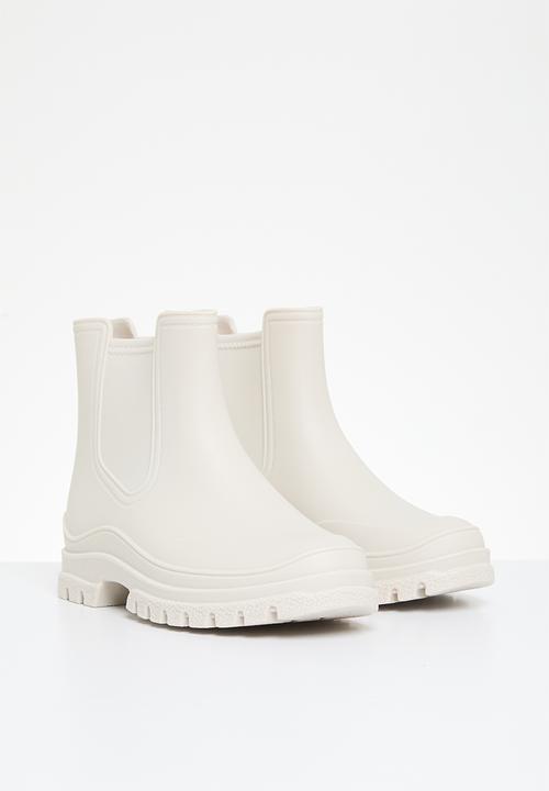 Pop Candy - Ankle rubber boots - beige