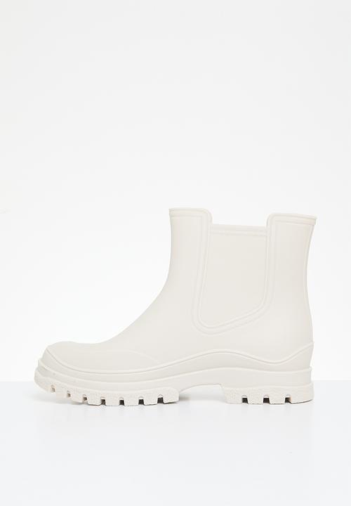 Pop Candy - Ankle rubber boots - beige