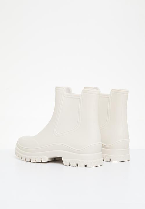 Pop Candy - Ankle rubber boots - beige