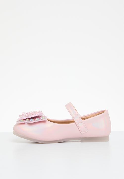 Pop Candy - Bowknot décor pumps - pink