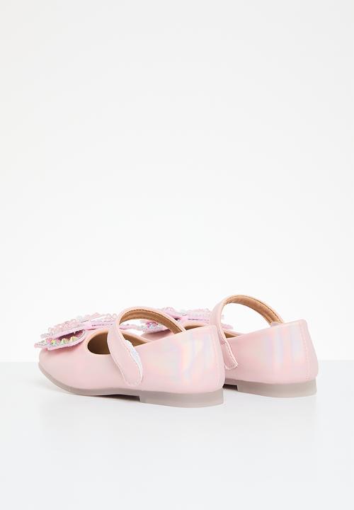 Pop Candy - Bowknot décor pumps - pink