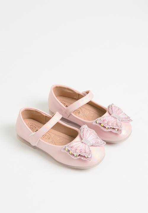 Pop Candy - Bowknot décor pumps - pink