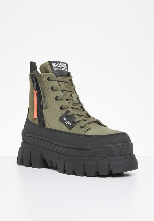 Palladium - revolt boot zip tx - olive night