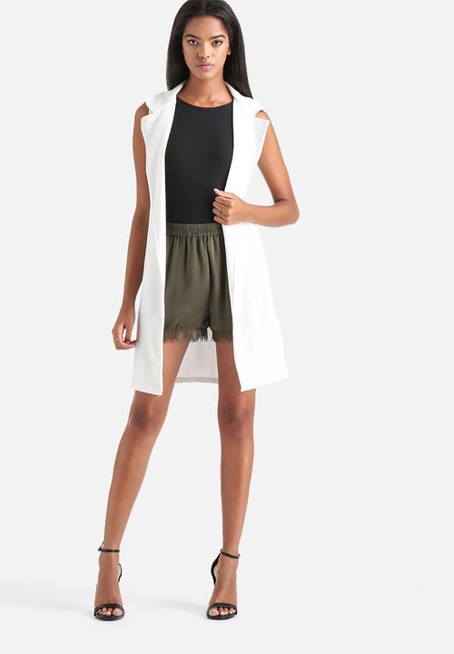 Influence. - Georgette Wrap Gilet