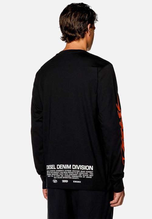 Diesel  - T-just-ls-l2 - black 