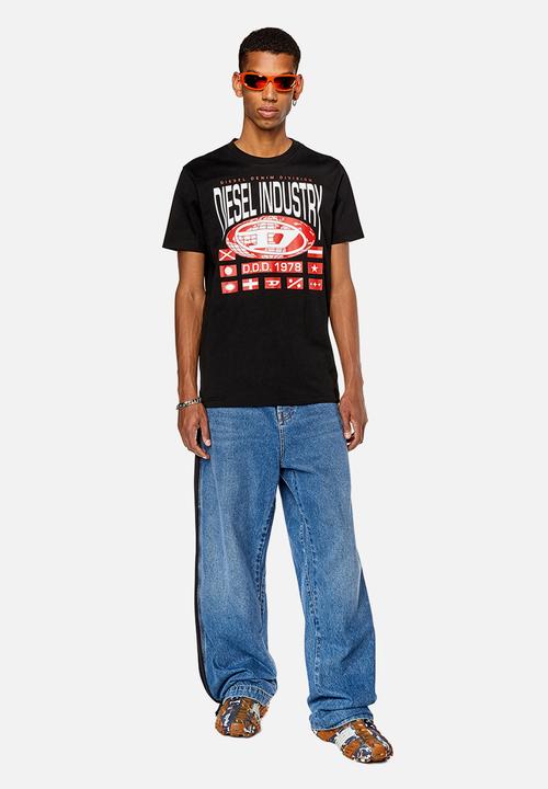 Diesel  - T-diegor-l8 - black 