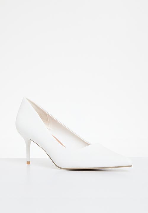 edit - Viola court heel - white