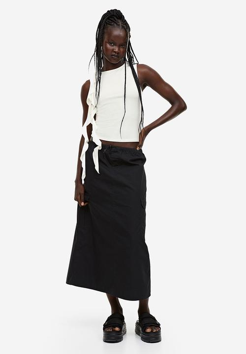 H&M - Strap-detail vest top - white