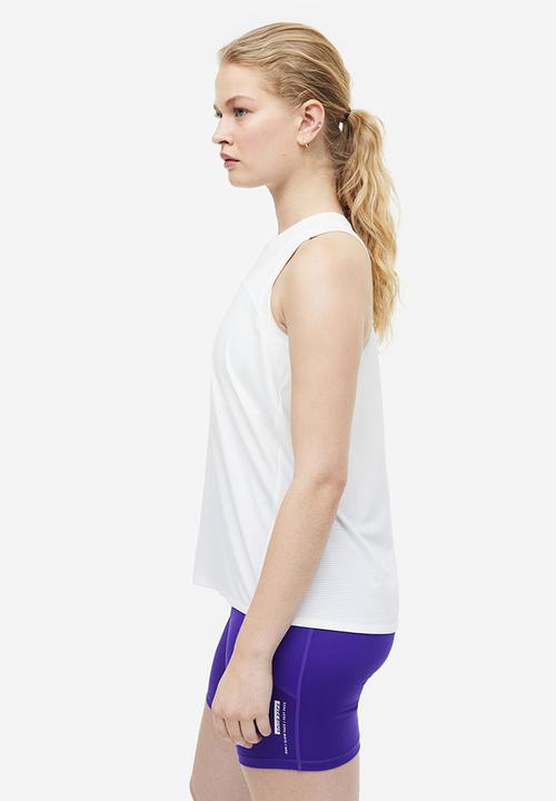 H&M - Drymove™ sports vest top - white