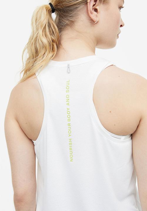 H&M - Drymove™ sports vest top - white