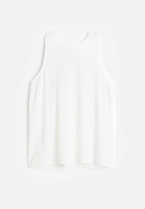 H&M - Drymove™ sports vest top - white