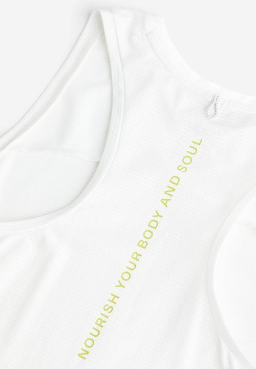 H&M - Drymove™ sports vest top - white