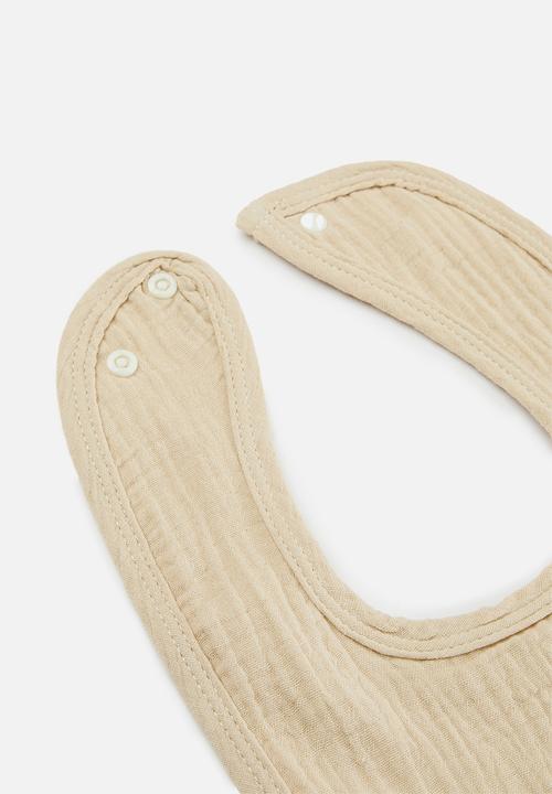 Pop Candy - 2 Pack bib - brown