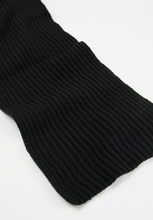 Pop Candy - Knitted scarf - black