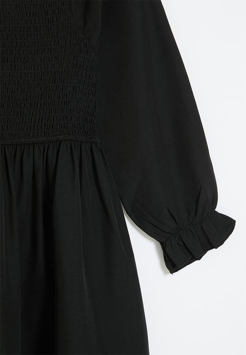 Pop Candy - Shirred dress - black
