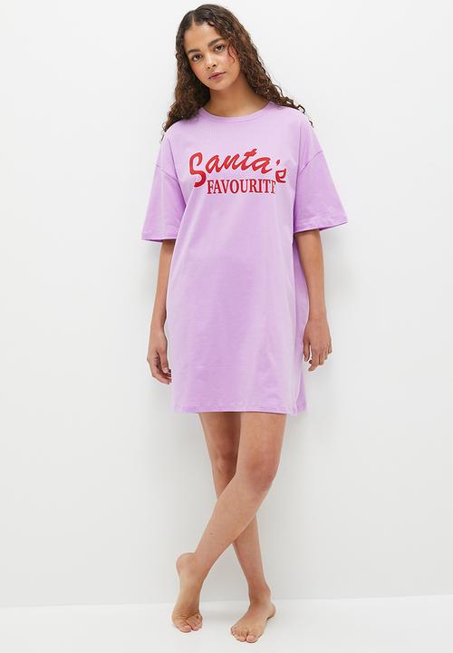Blake - Sleep tee - lilac