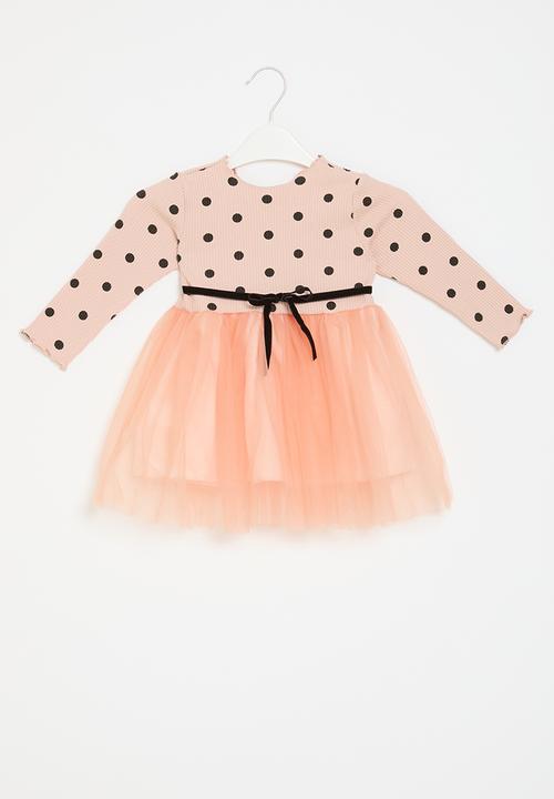 Pop Candy - Polka dot occasion dress - pink
