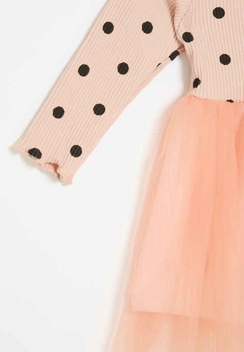 Pop Candy - Polka dot occasion dress - pink