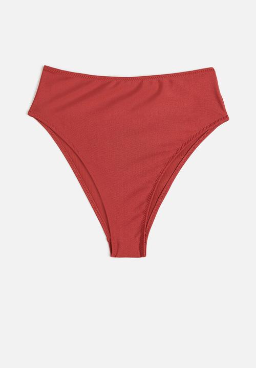 H&M - Brazilian bikini bottoms - red