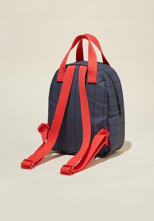 Cotton On - Mini licensed backpack - lcn dis mickey/pin stripe