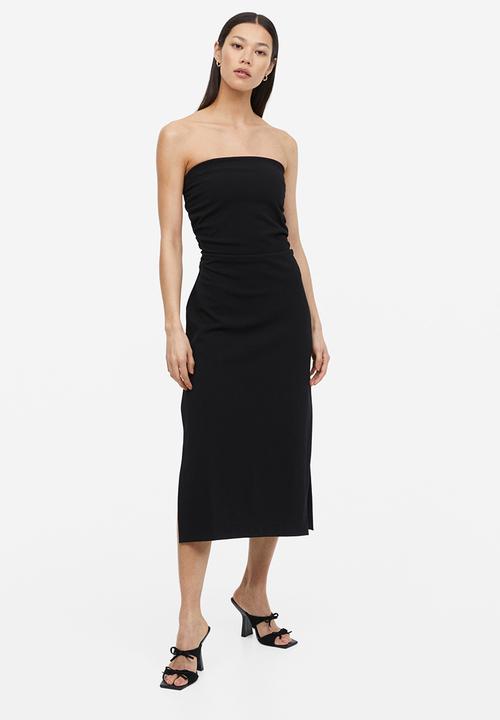 H&M - Bandeau dress - black