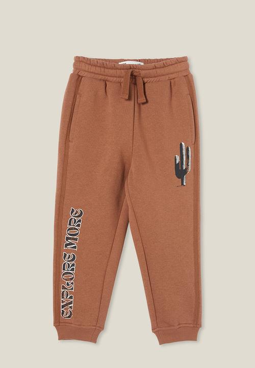 Cotton On - Marco trackpant - coco jumbo/explore more