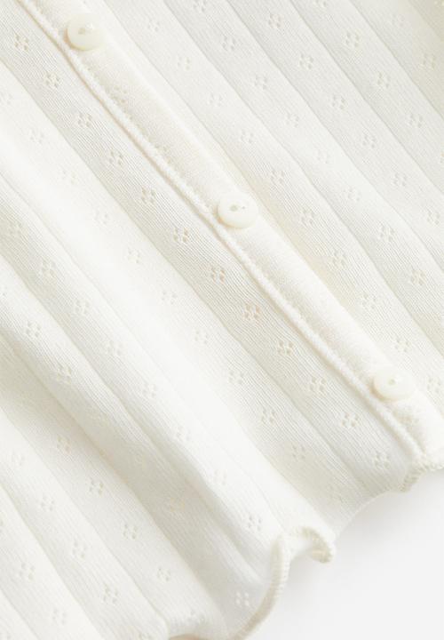 H&M - Cotton jersey T-shirt - white