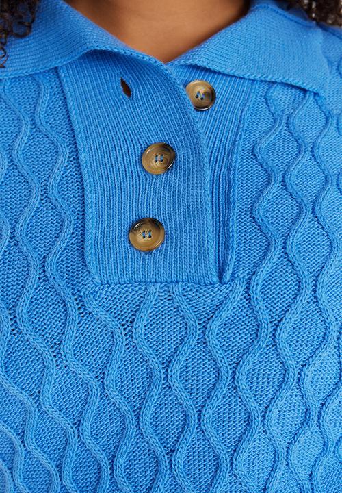 Trendyol - Plus sweater - blue