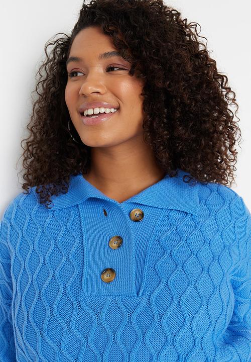 Trendyol - Plus sweater - blue