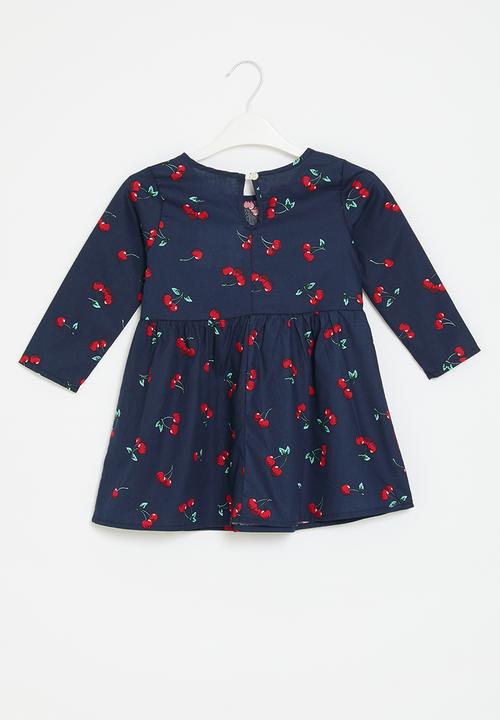 Pop Candy - Printed dress - navy