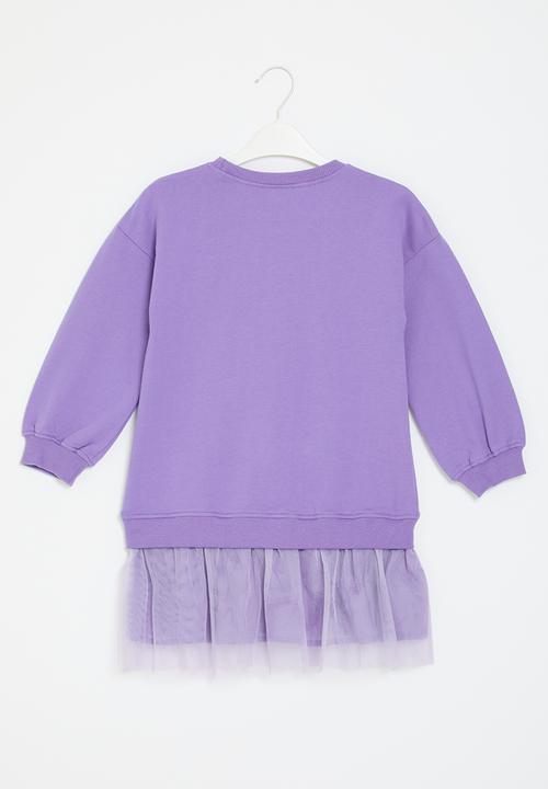 Pop Candy - Combo dress - lilac