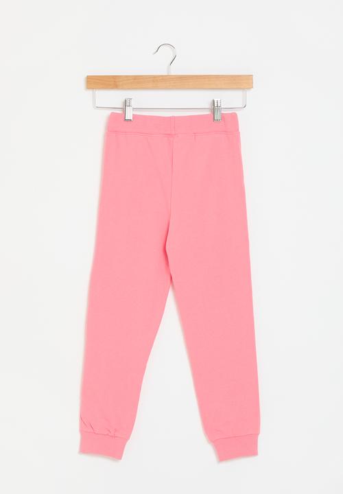 Pop Candy - Printed cuffed pants - pink