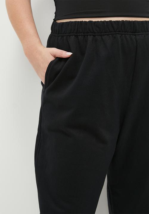 Superbalist - 2 Pack track pants - black & grey melange