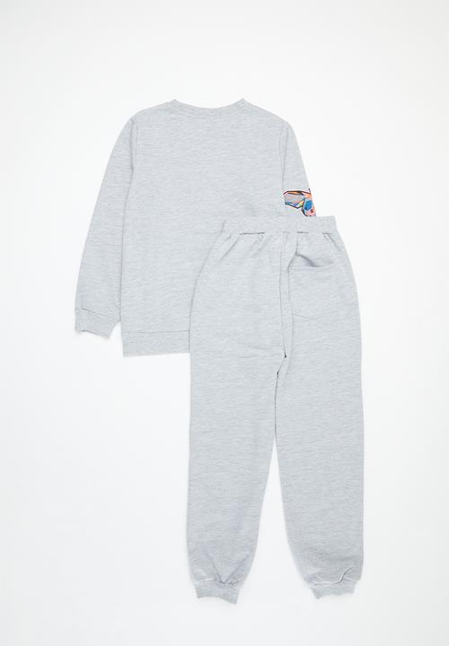 Pop Candy - Butterfly Sweat set - grey