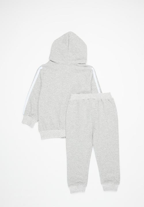 Pop Candy - Hooded tracksuit set - grey