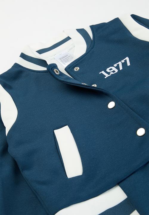 Pop Candy - Baseball jacket and pants set - navy