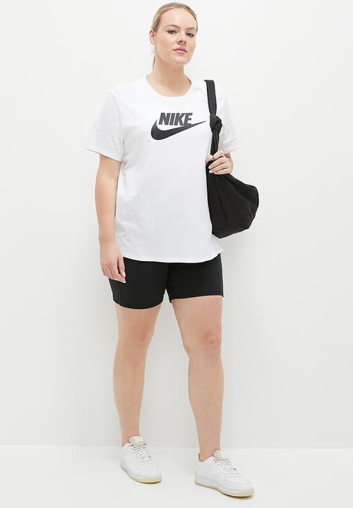 Nike - Plus W Nike Sportswear Tee Essential Icn Ftra - White