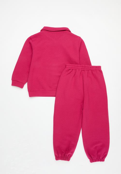 Pop Candy - Sweat set - dark pink 