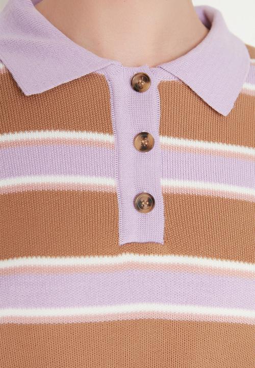 Trendyol - Colourbloack sweater - camel