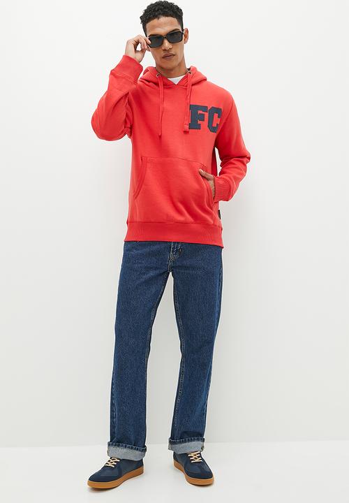 French Connection - Fc o/head 72 (v2) - red/marine