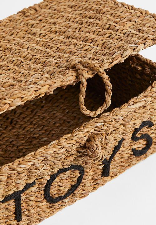 H&M - Lidded toy box - beige