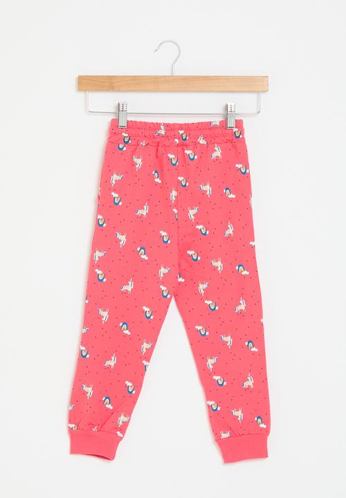 Pop Candy - Printed joggers - pink
