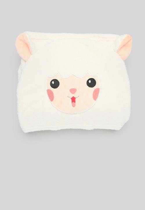 Pop Candy - Hooded novelty blanket - cream